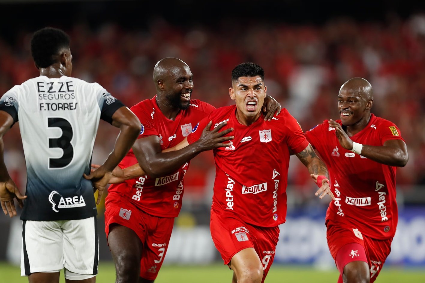 América de Cali ilusionó, pero no concretó: Corinthians le arrebató el triunfo en Copa Sudamericana