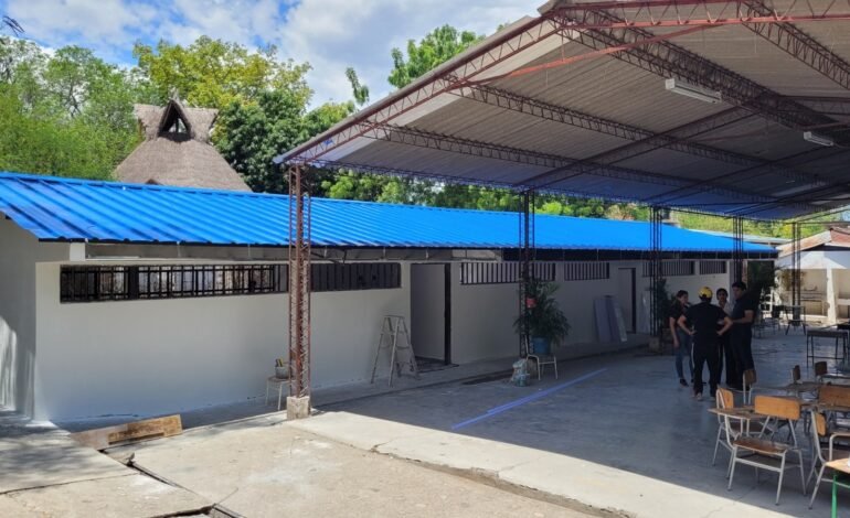 Gobierno Departamental y Alcaldía de Villavieja exigen soluciones para colegio en obra