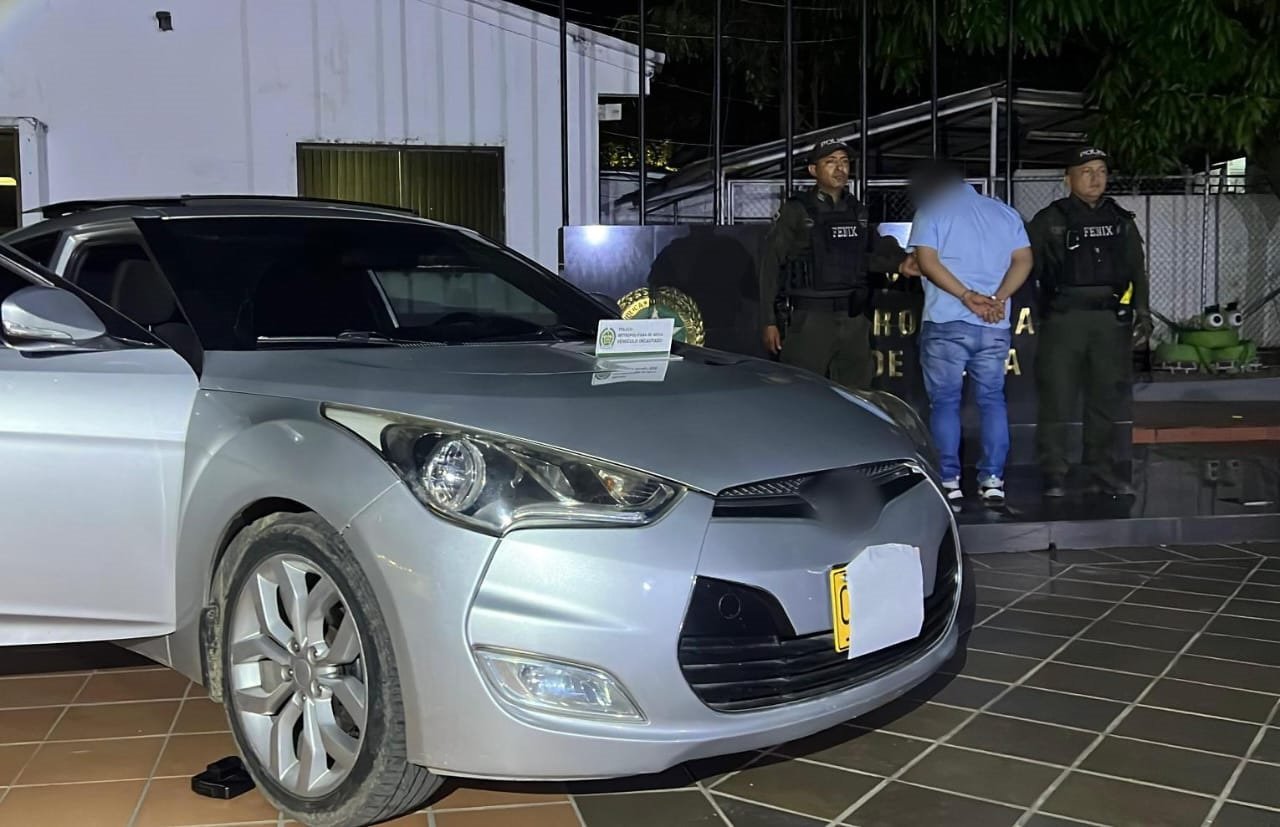 Operativos en Neiva dejó a un capturado con un vehículo de identificación adulterada
