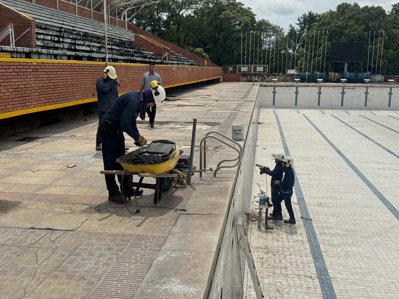 Casagua confirmó inversión a las piscinas de la Villa Olímpica