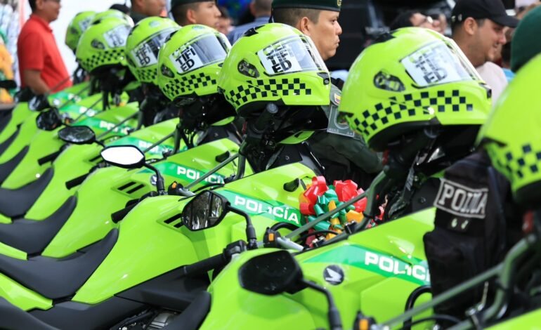 Alcalde Casagua refuerza la seguridad de Neiva con recursos de la Tasa de Seguridad: así son las nuevas motos y patrullas para la Policía